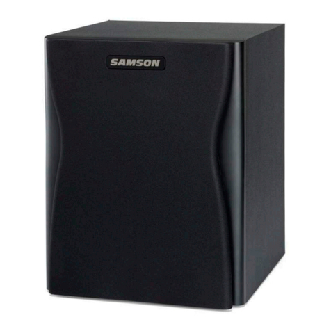 Samson Resolv RXA10S owner's manual