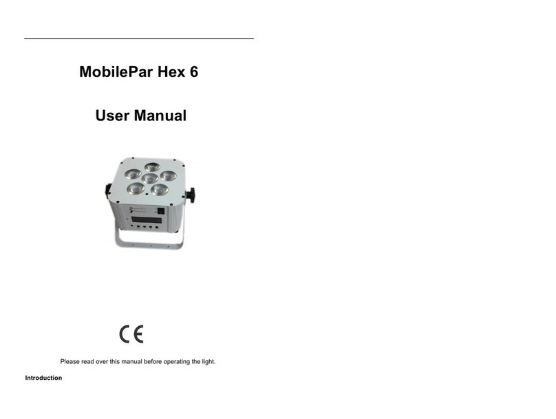 ColorKey MobilePar Hex 6I user manual