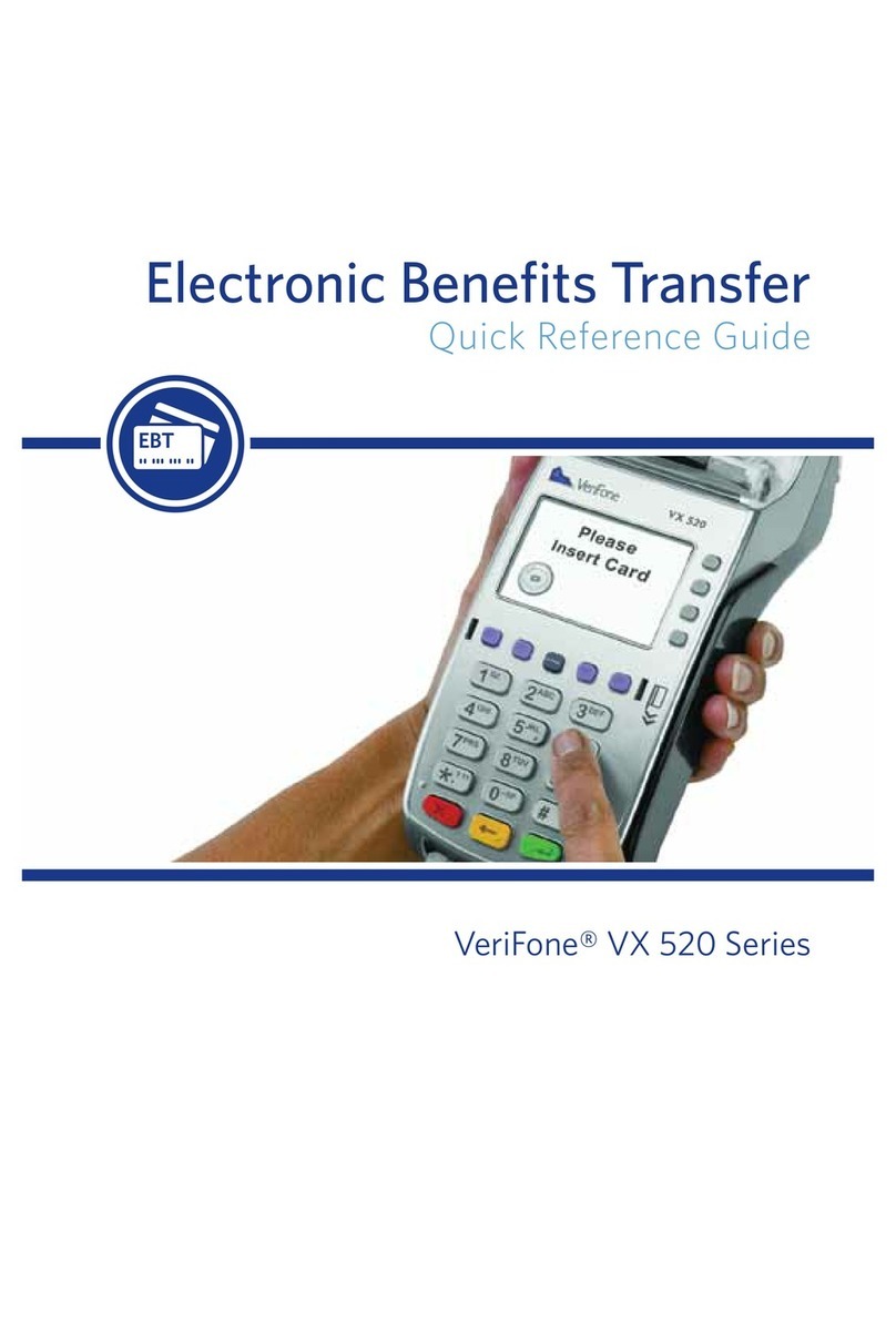VeriFone VX 520 Series User manual