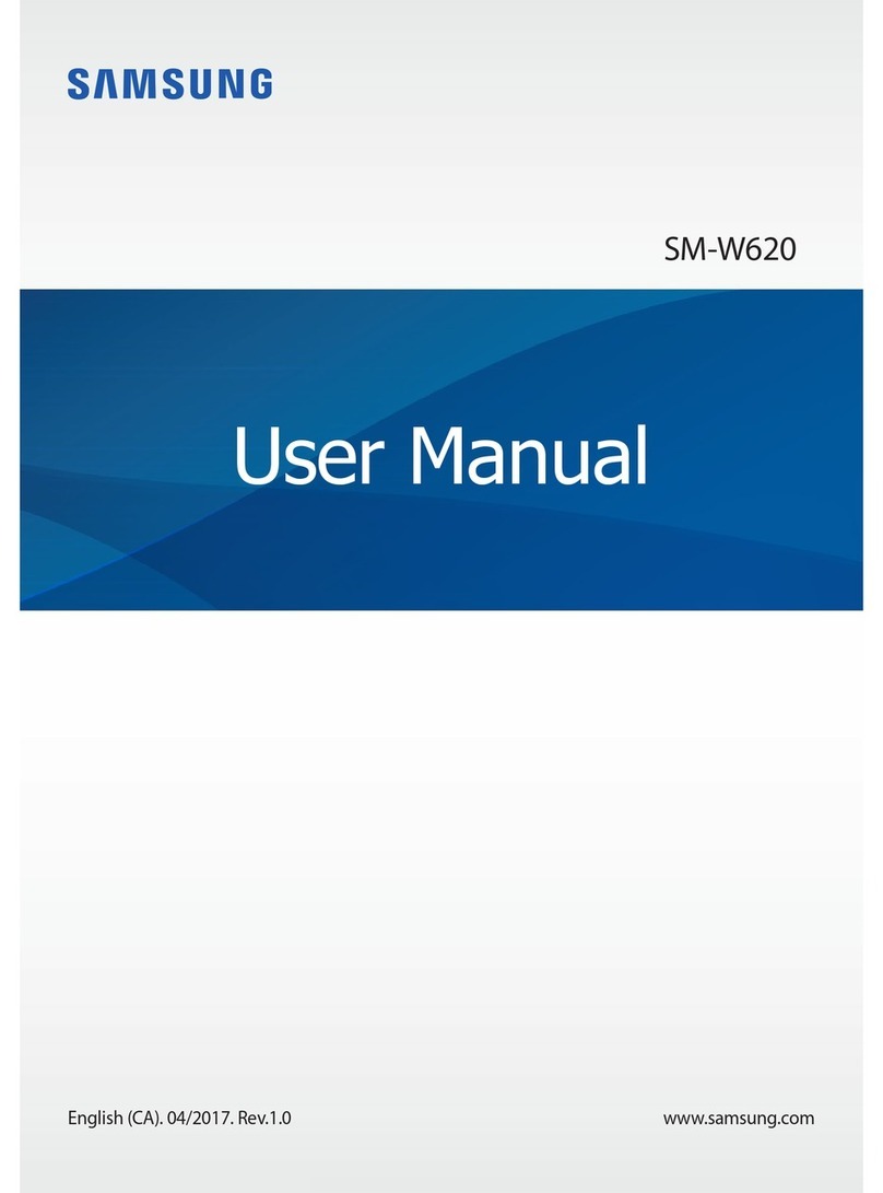 Samsung SM-W620 User manual