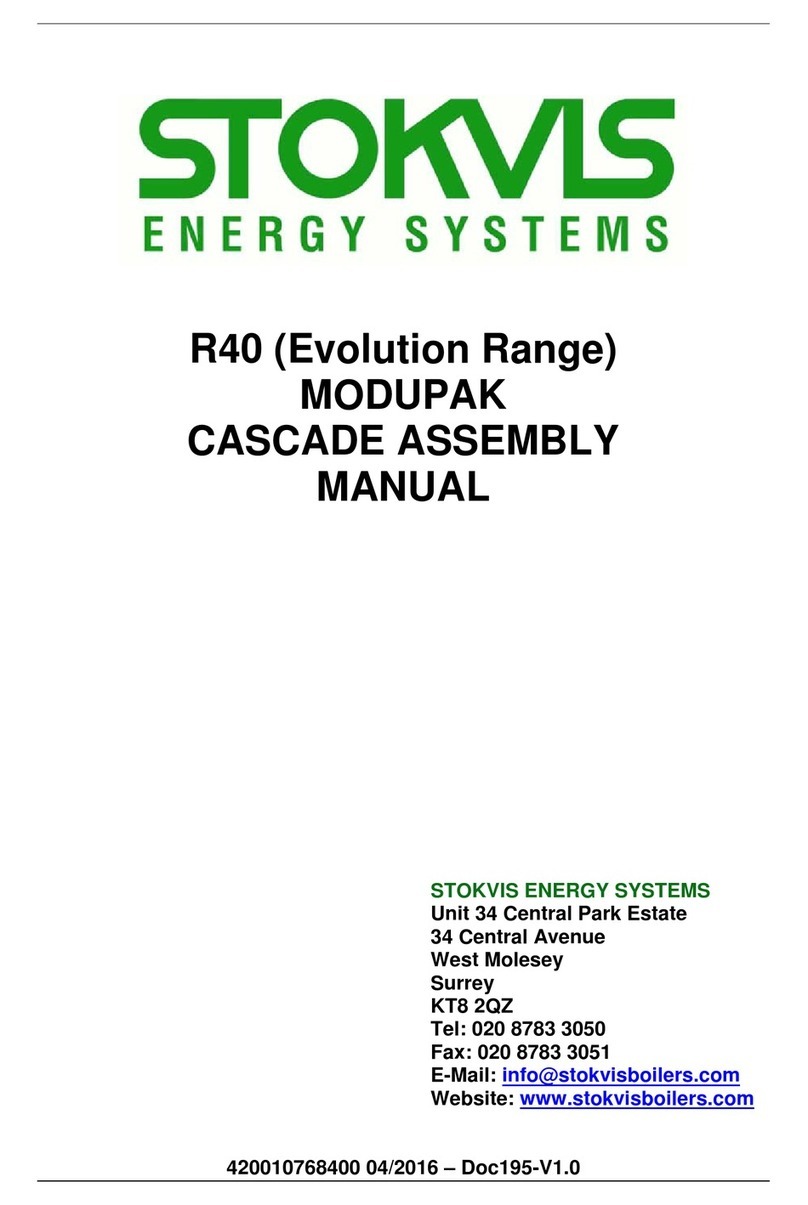 STOKVIS ENERGY SYSTEMS R40 EVO 60 Assembly manual