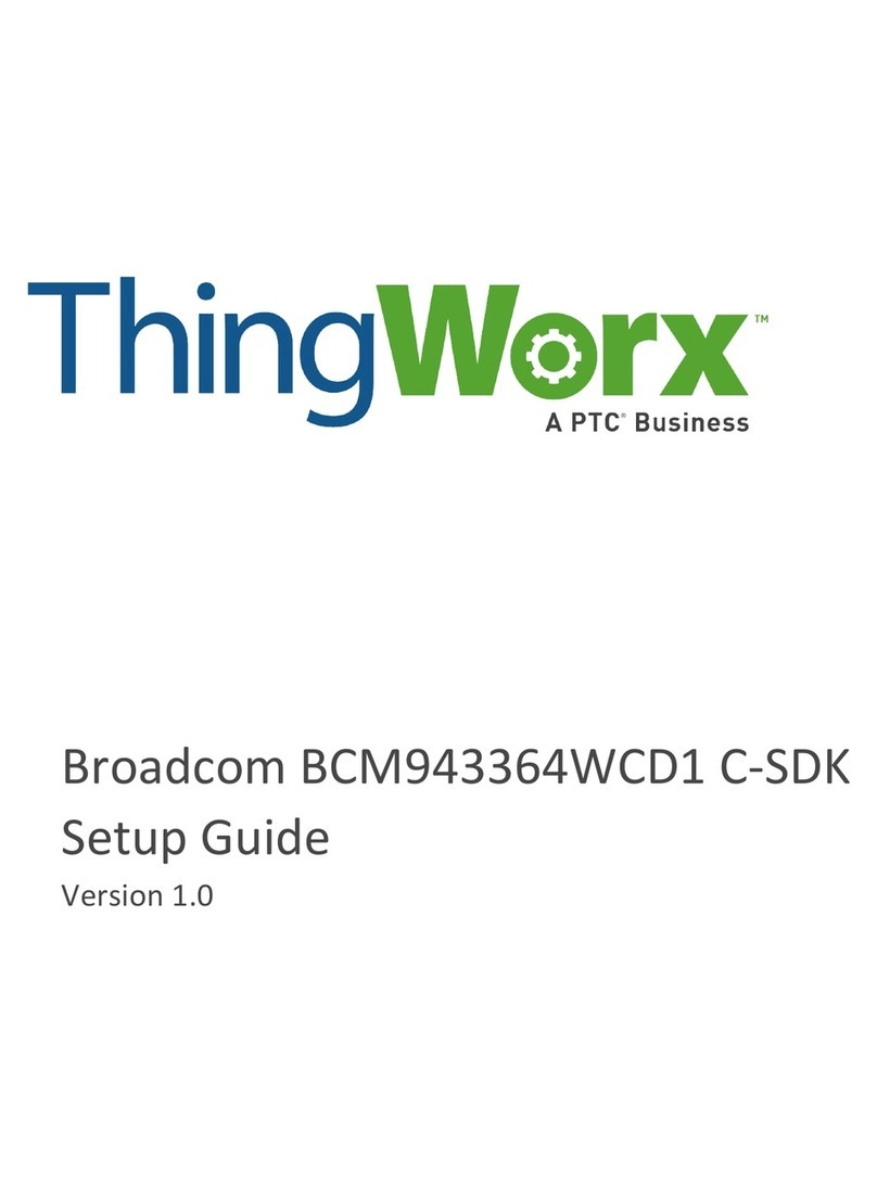 Broadcom ThingWorx BroadcomBCM943364WCD1 C-SDK Setup guide