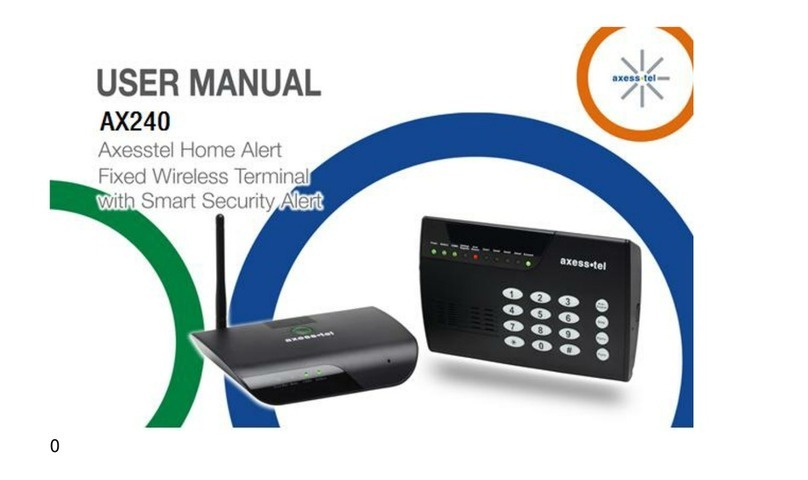 Axesstel AX240 User manual