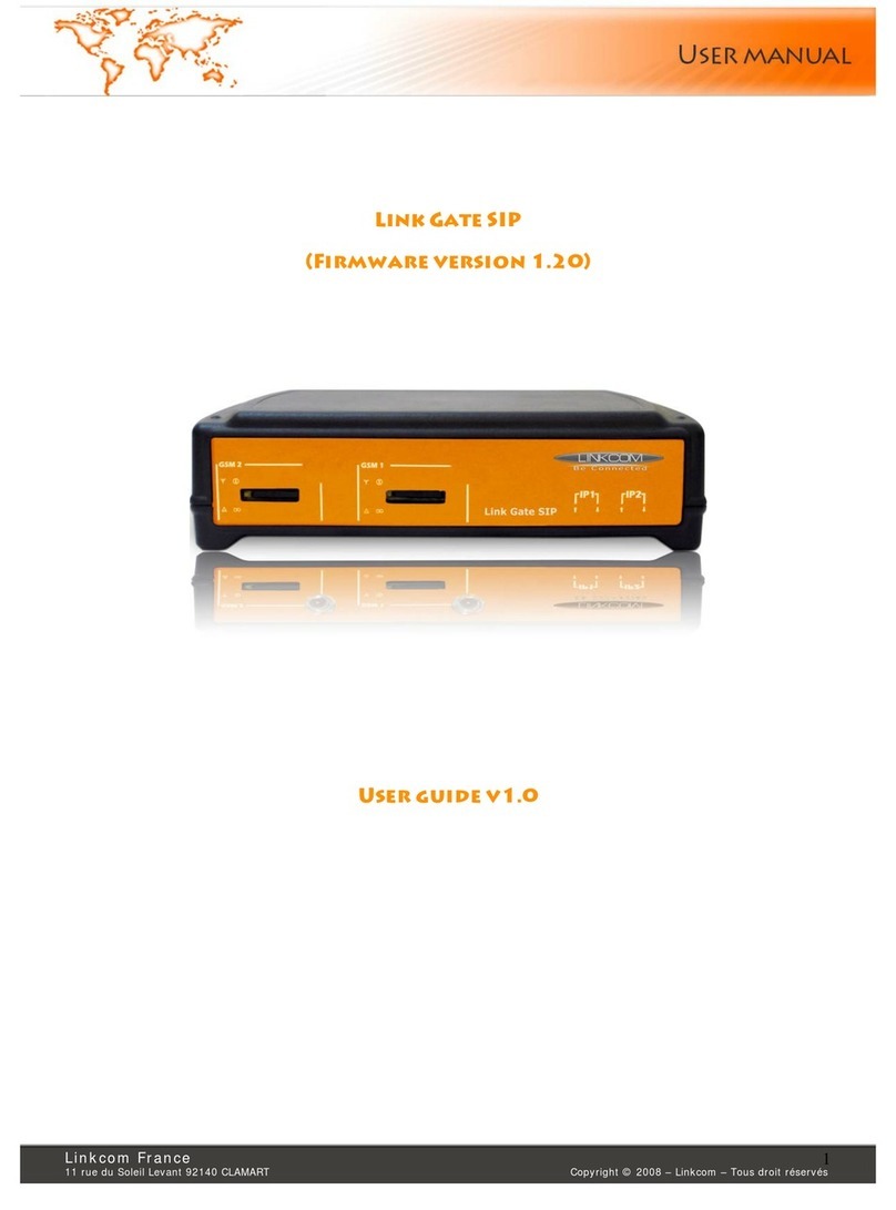 Linkcom Link Gate SIP user guide