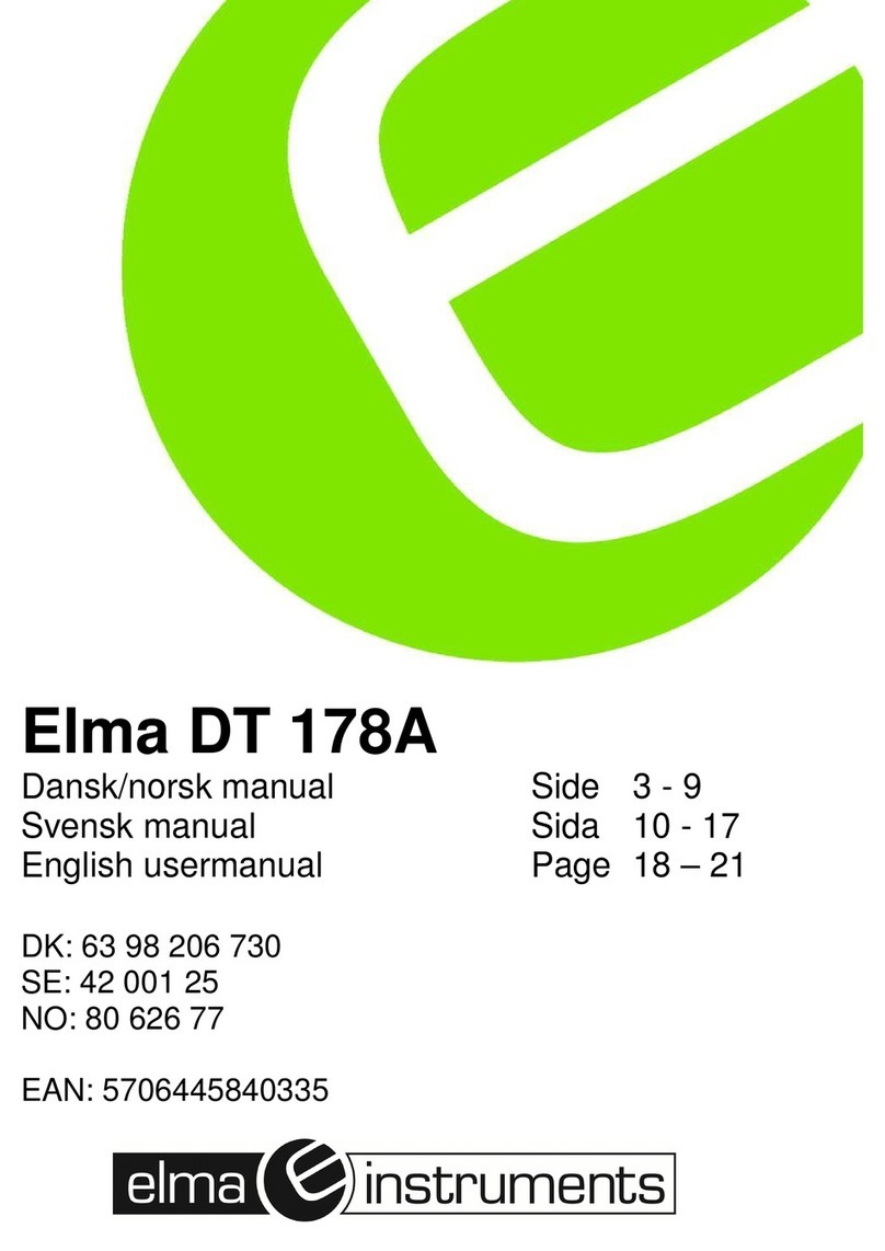 Elma DT 178A user manual