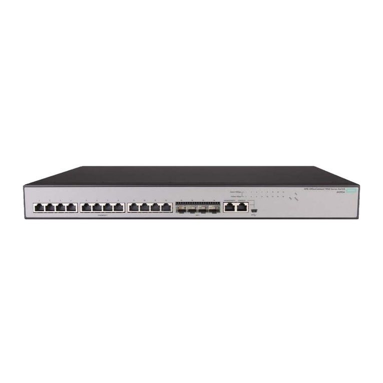 HPE OfficeConnect 1950 Series user guide