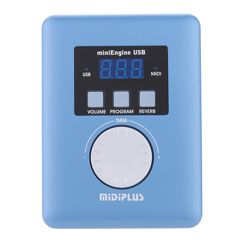 midiplus miniEngine USB User manual
