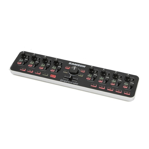 Samson Graphite MF8 quick start guide