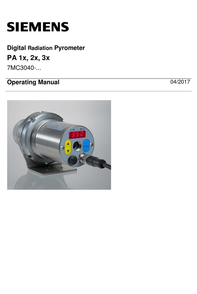 Siemens 7MC3040-... User manual