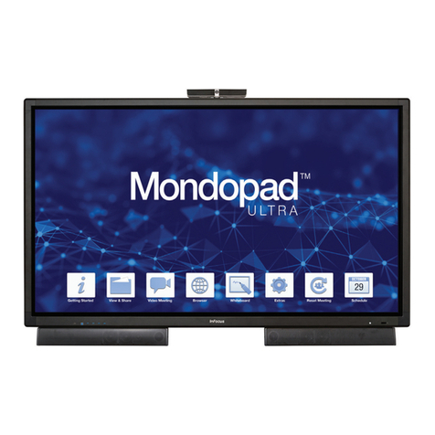 InFocus Mondopad INF7023 Installation instructions
