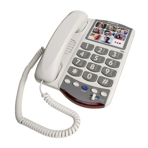 Clarity p400 User manual Clarity p400 User manual