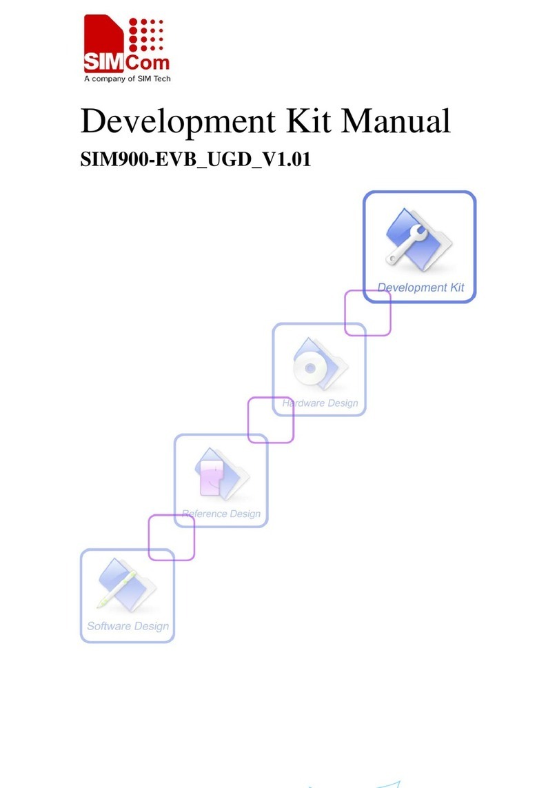 SimCom SIM900-EVB_UGD_V1.01 User manual