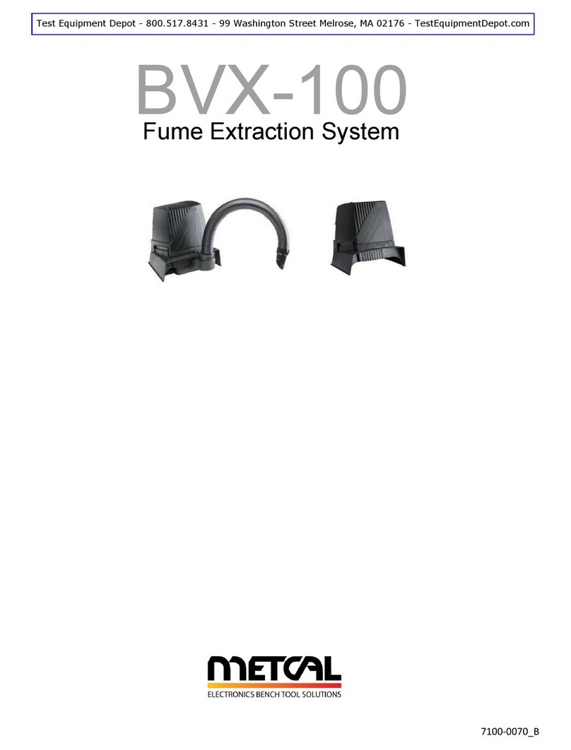 Metcal BVX-100 manual