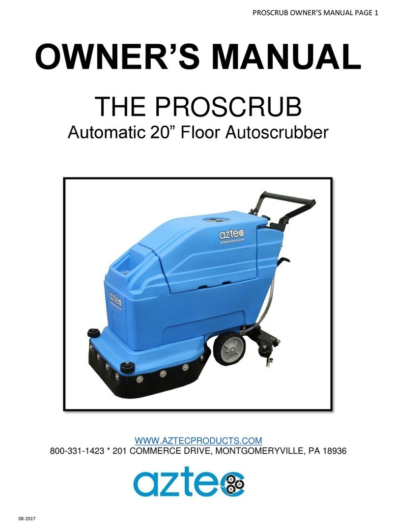 Aztec 20" ProScrub owner's manual