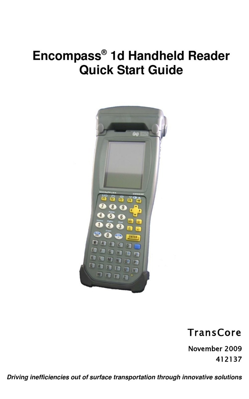 TransCore Encompass 1d quick start guide