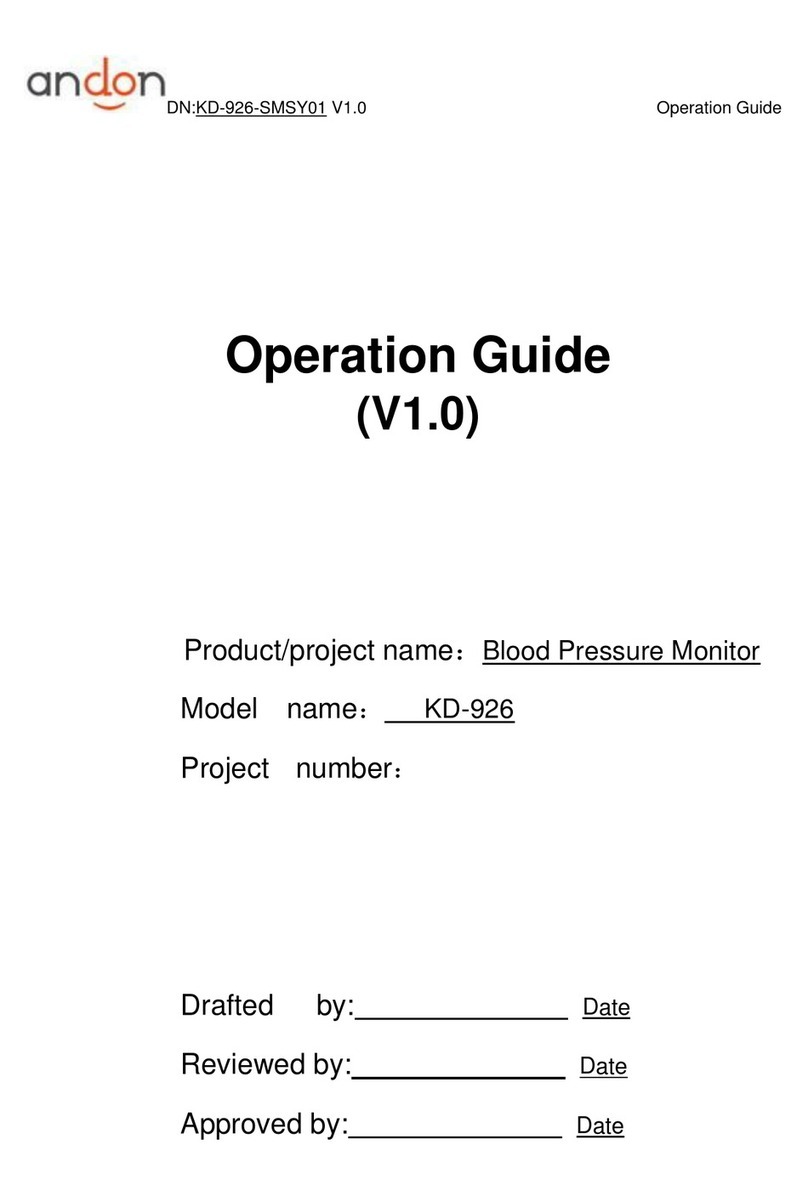 Andon KD-926 User manual
