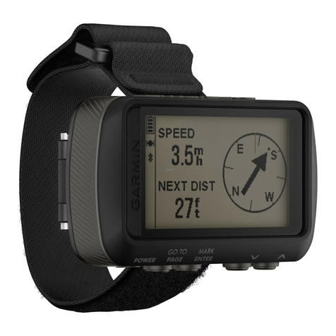 Garmin FORETREX 601 owner's manual