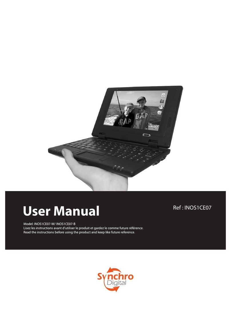 Synchro Digital INOS1CE07-W user manual Synchro Digital INOS1CE07-W user manual