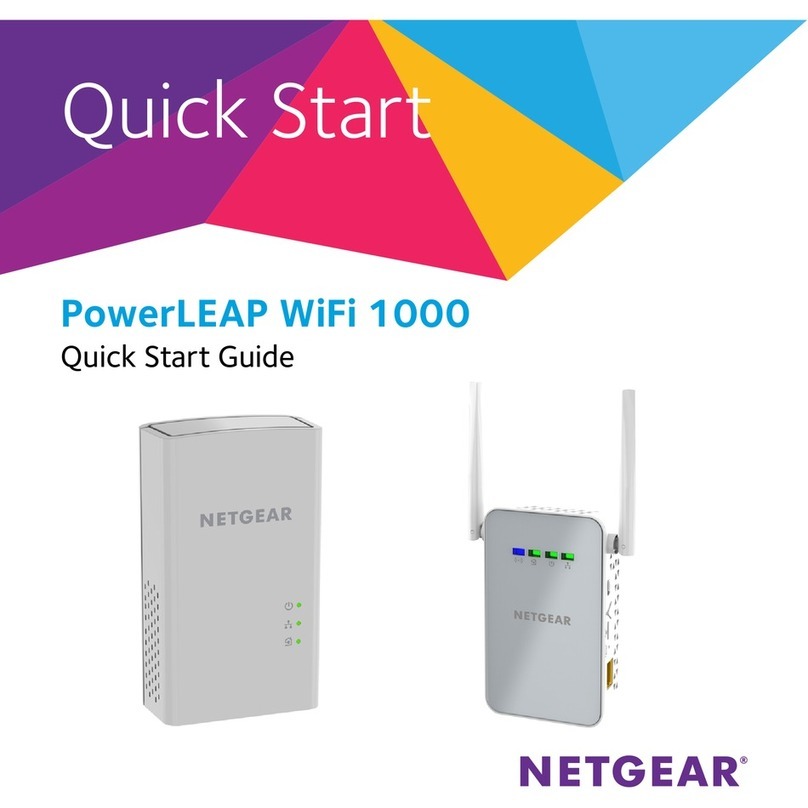 NETGEAR PowerLEAP WiFi 1000 User manual