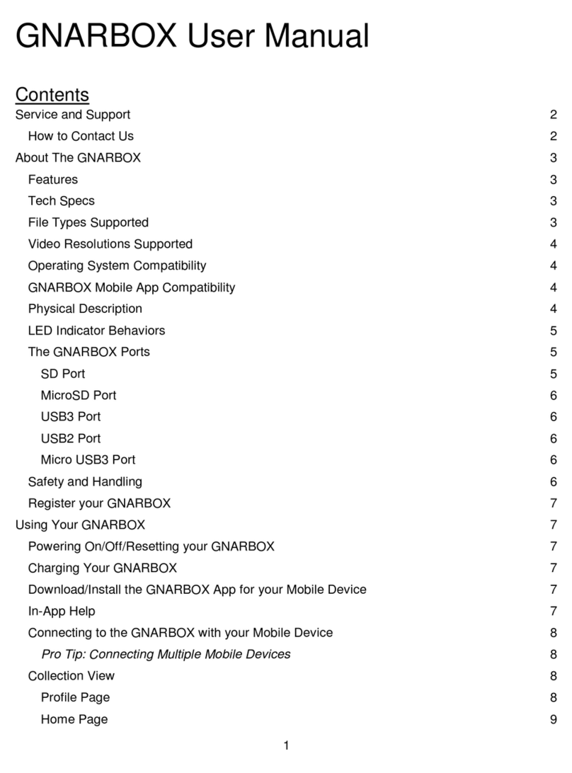 MyGnar Gnarbox user manual