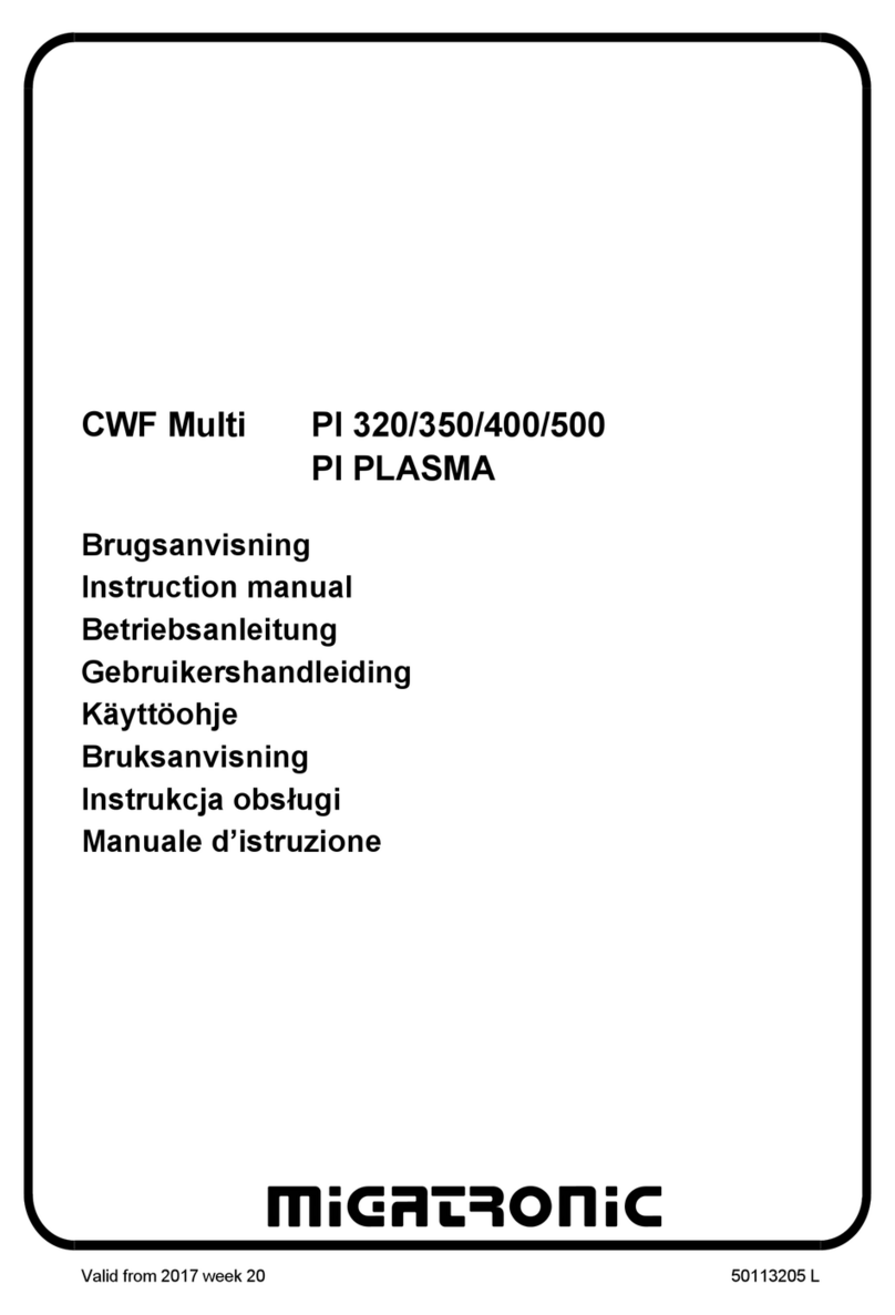 Migatronic CWF Multi instruction manual