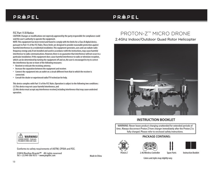 Propel RC PROTON-Z User manual