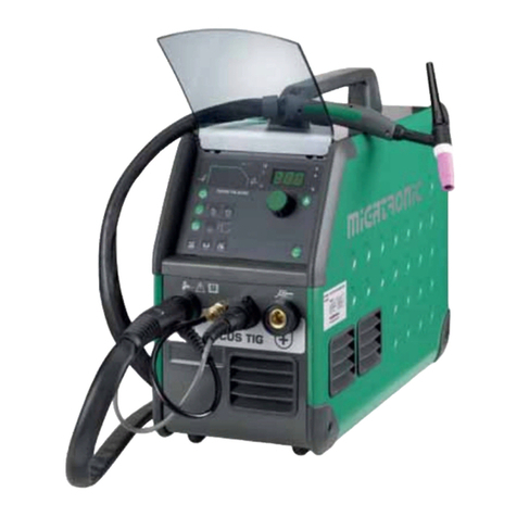 Migatronic Focus Tig 200 AC/DC User manual