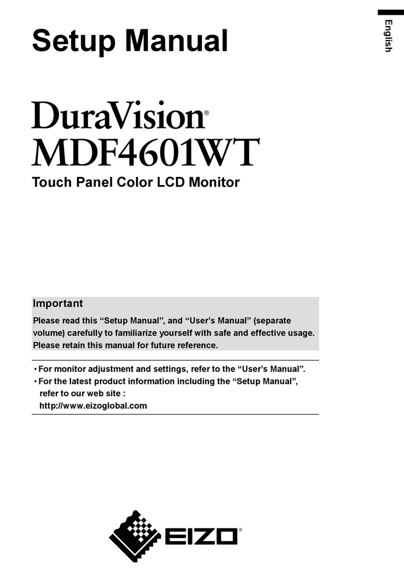 Eizo MDF4601WT User guide