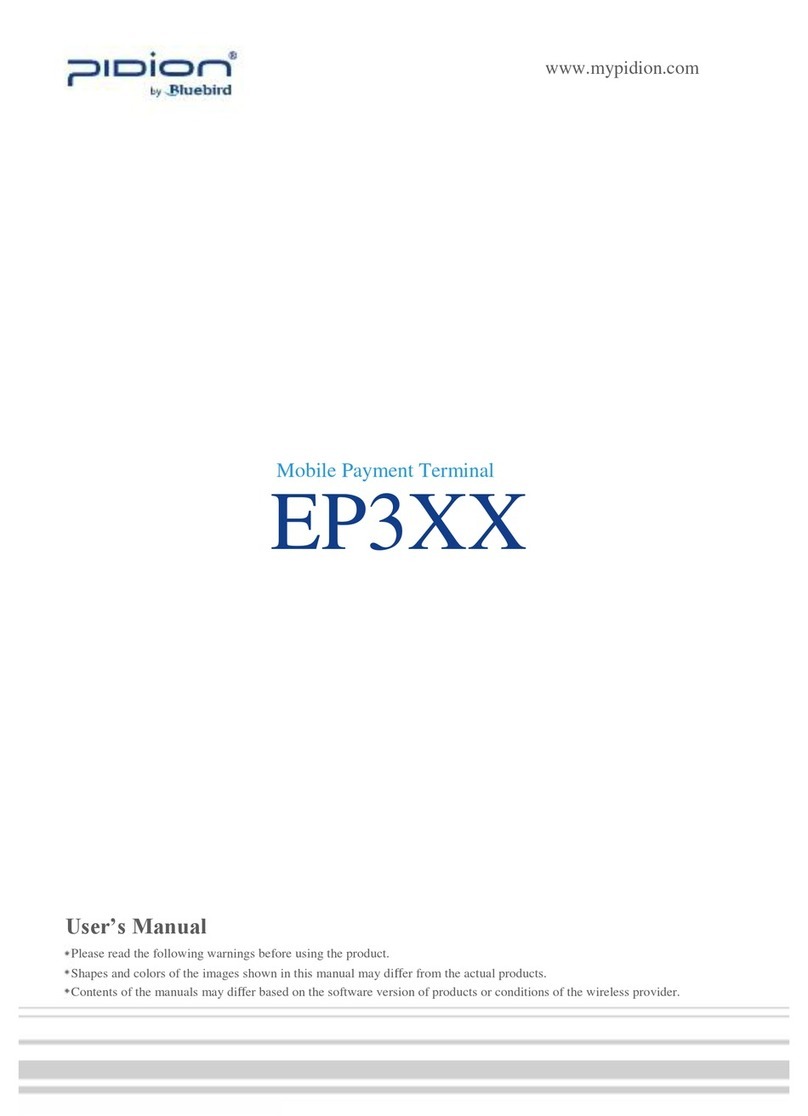 Pidion EP3XX user manual