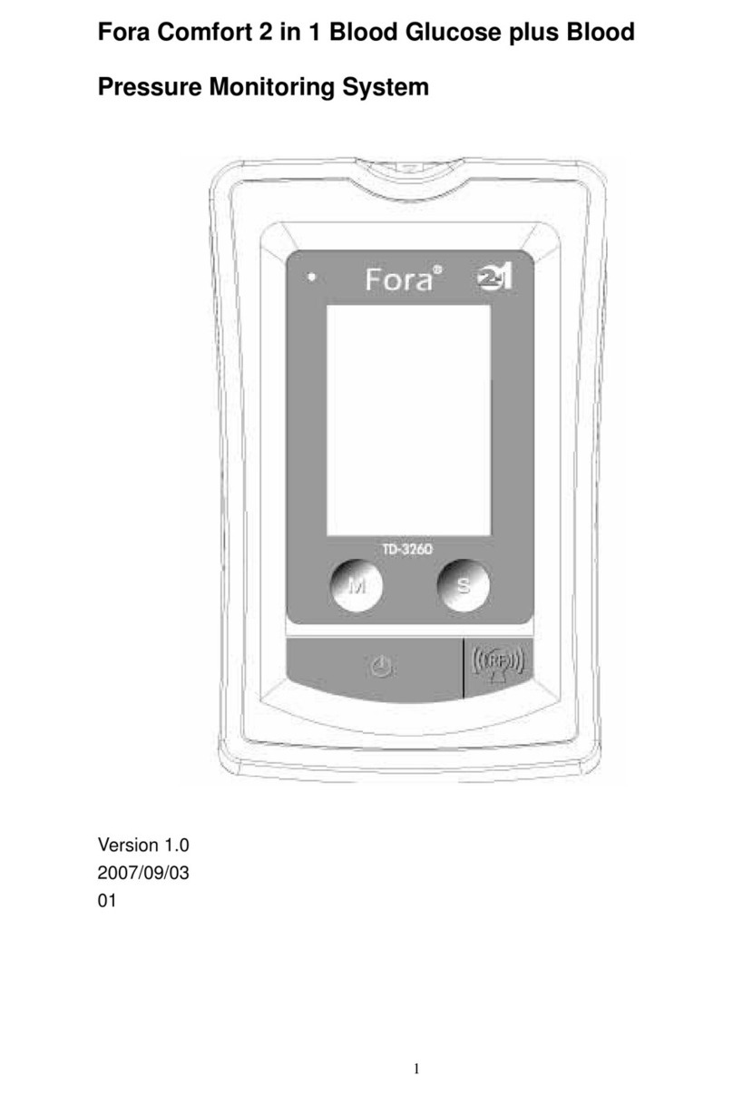 ForaCare TD-3260 User manual