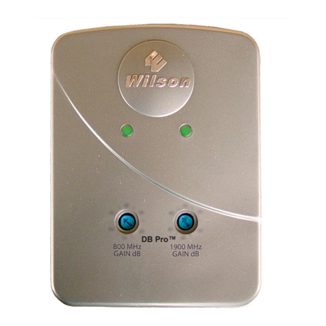 Wilson Electronics 271265 Operating and maintenance instructions