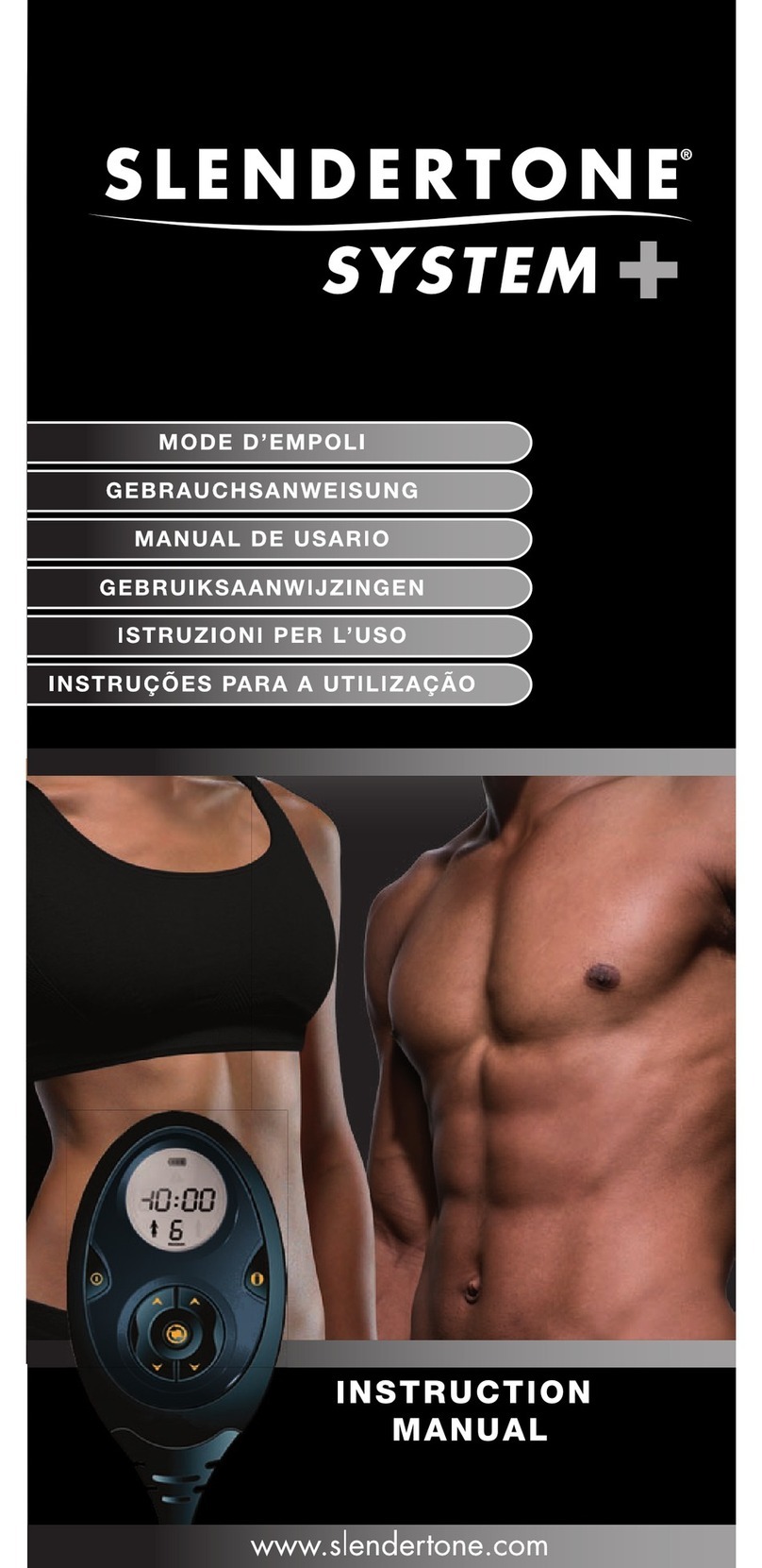Slendertone System Plus User manual