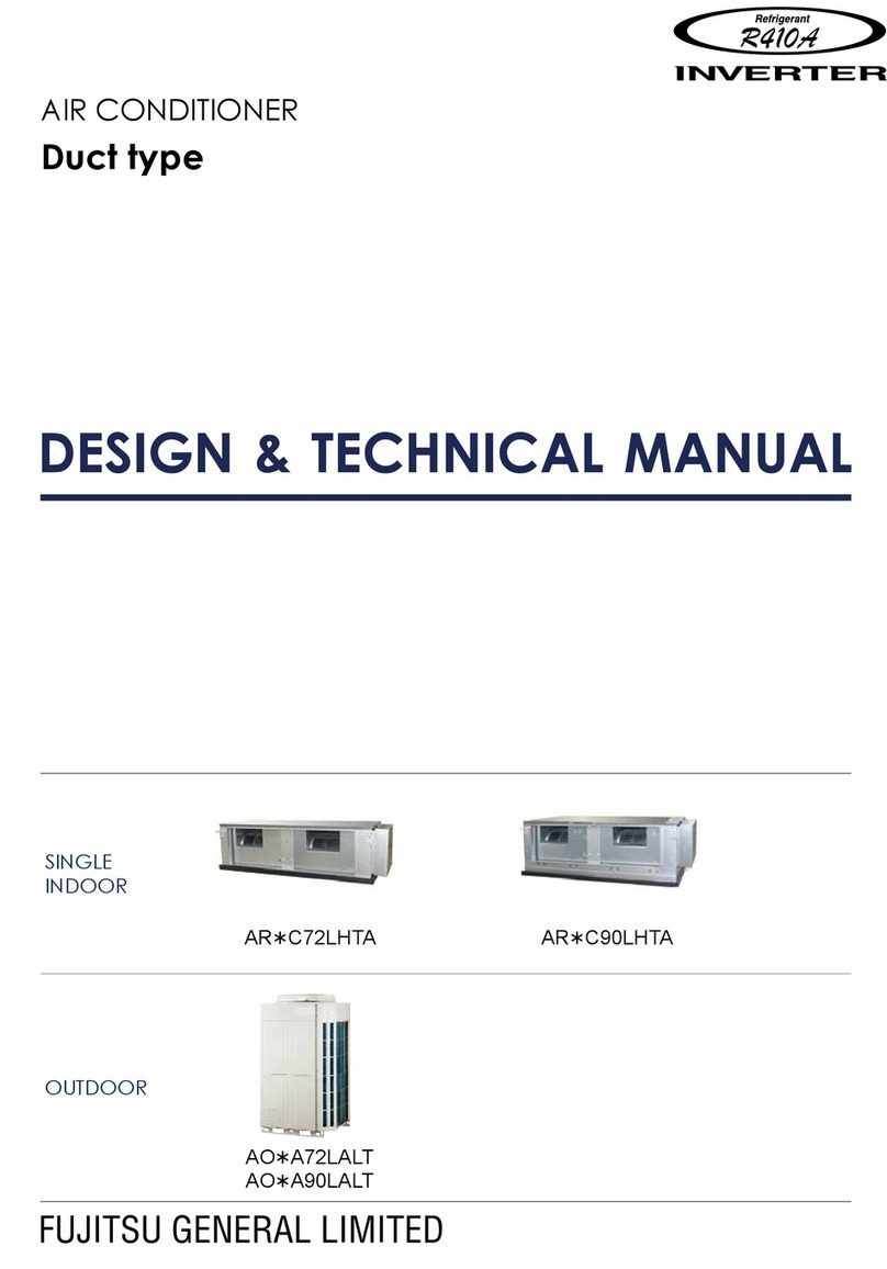Fujitsu ARC72LHTA Service manual