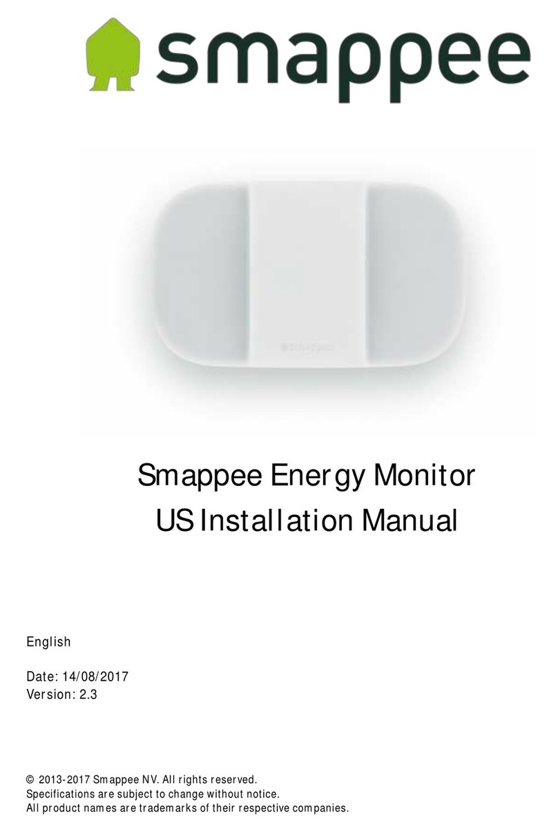 Smappee Energy monitor User manual
