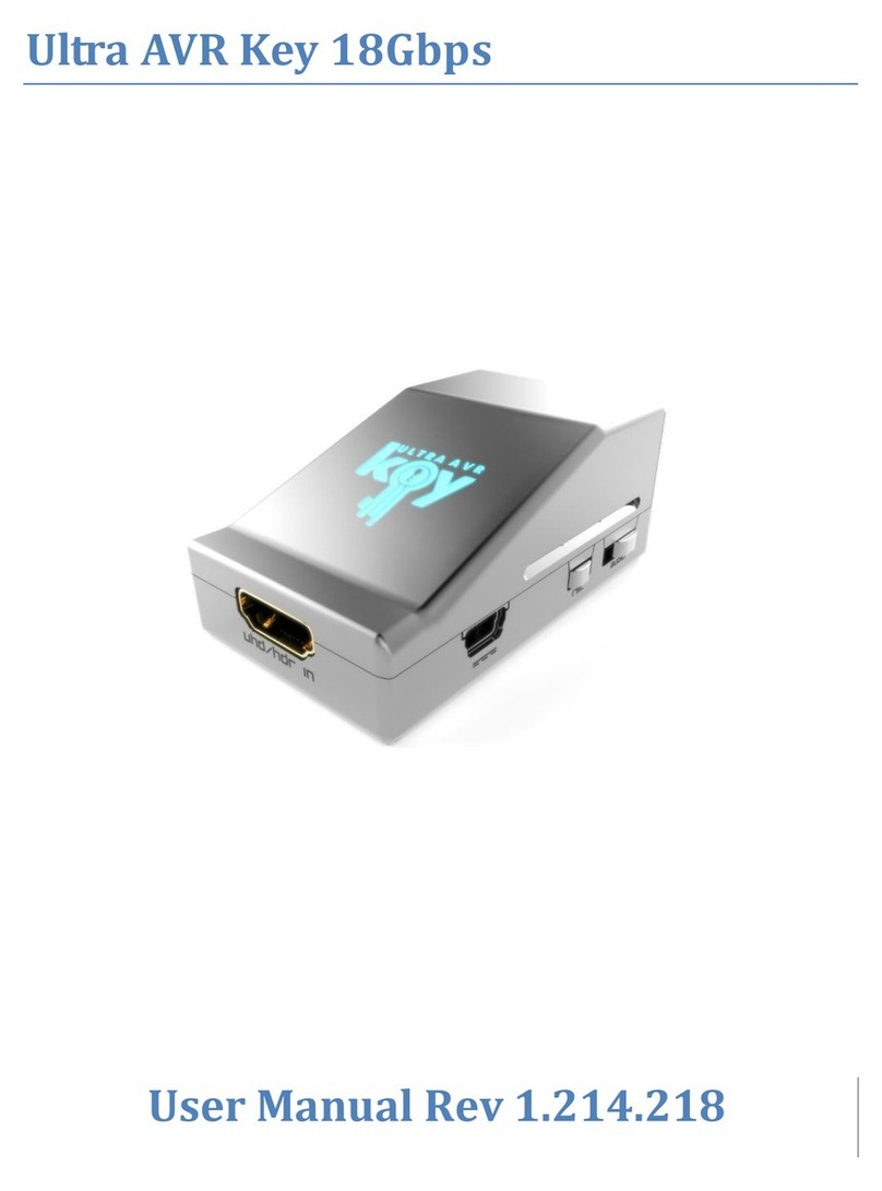 HDFury Ultra AVR Key User manual