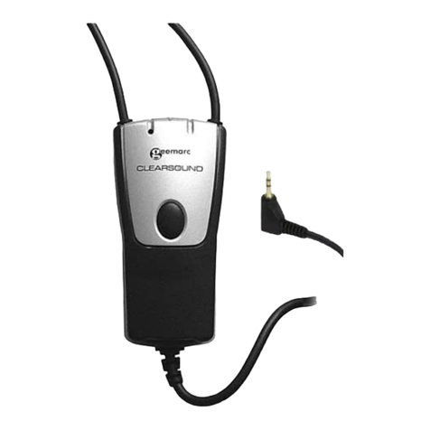 Geemarc CLA 7 User manual