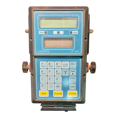 Loadrite LR810 operating manual