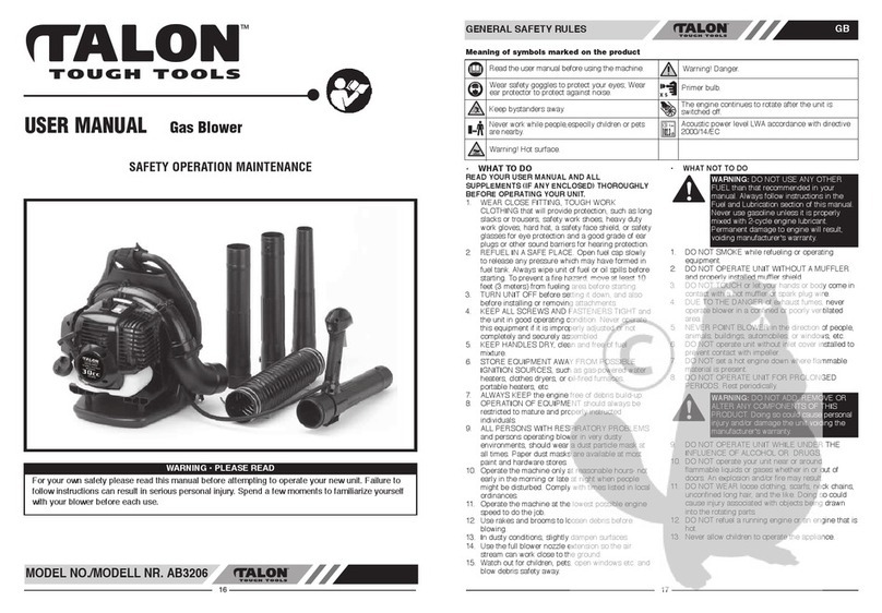 Talon AB3206 user manual