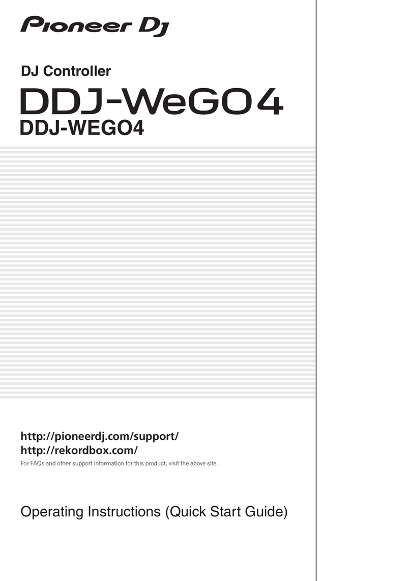 PIONEER DJ DDJ-WEGO4 operating instructions
