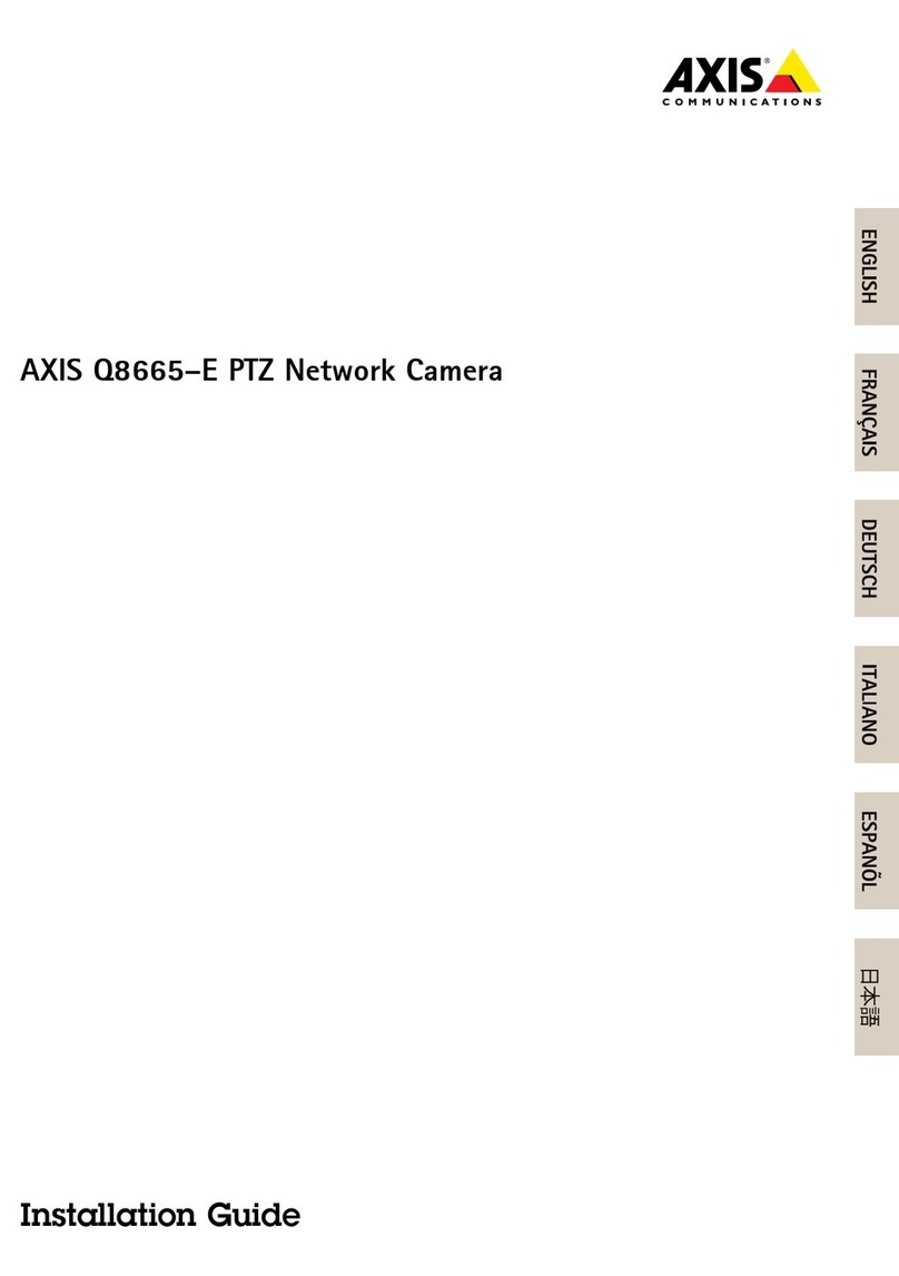 Axis Q8665-E installation guide