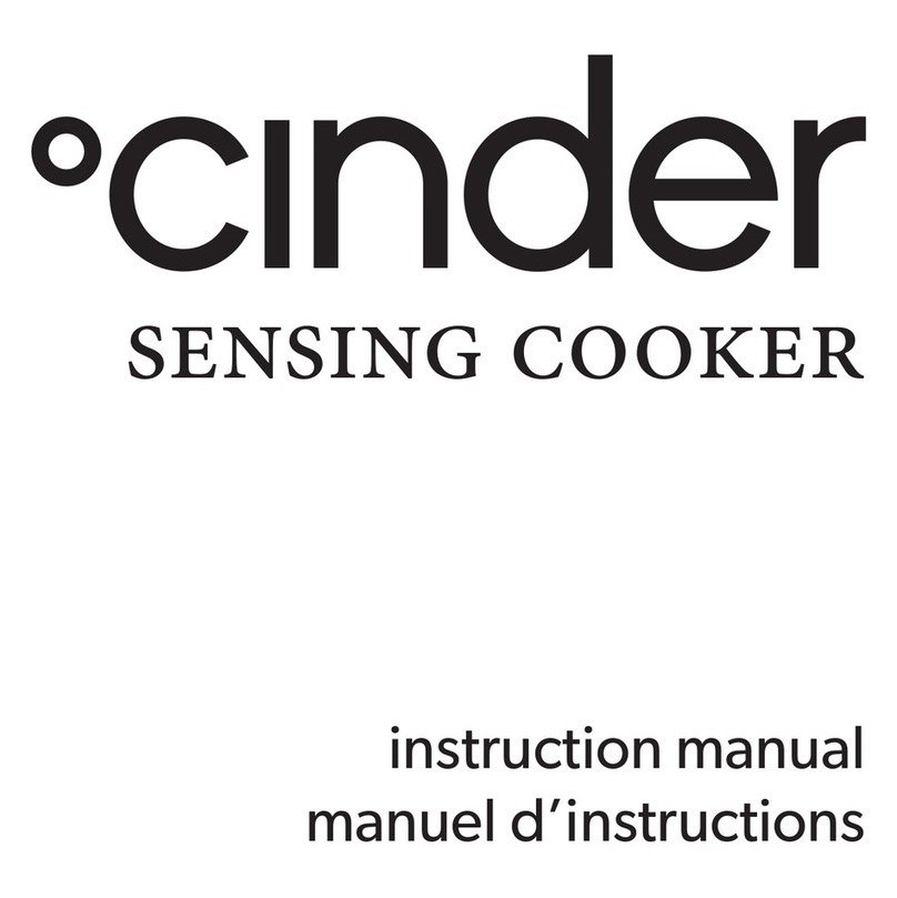 Cinder CSC1NR-1K8-2-12 instruction manual