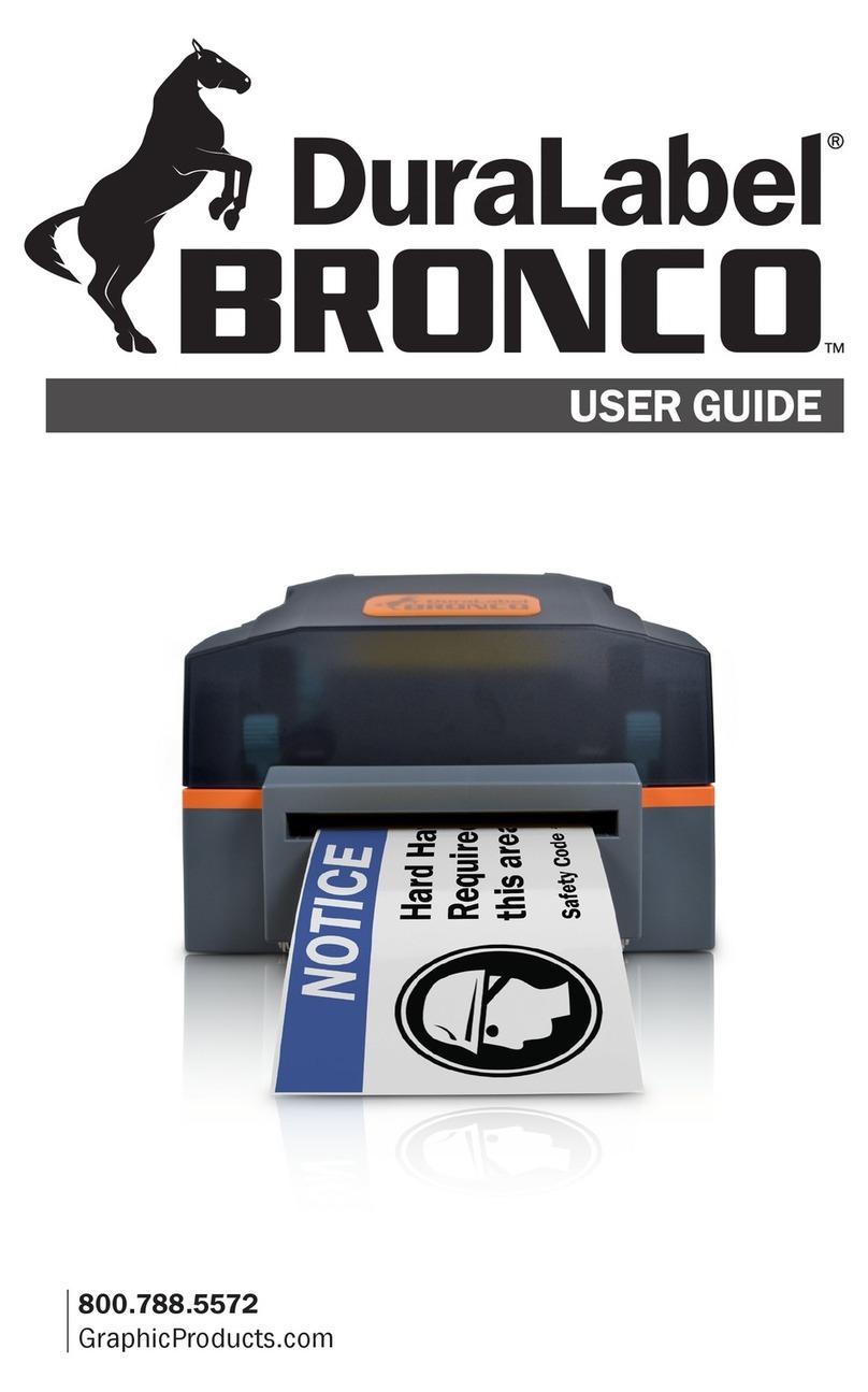DuraLabel Bronco user guide