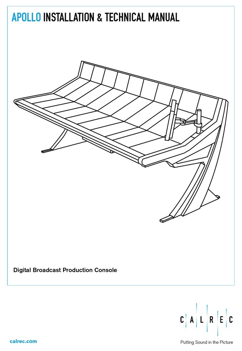 Calrec Apollo User manual