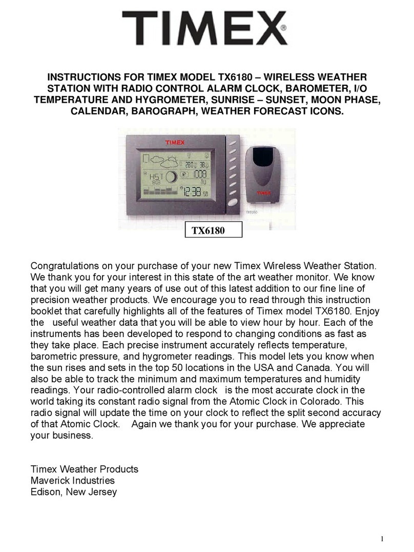 Timex TX6180 instructions