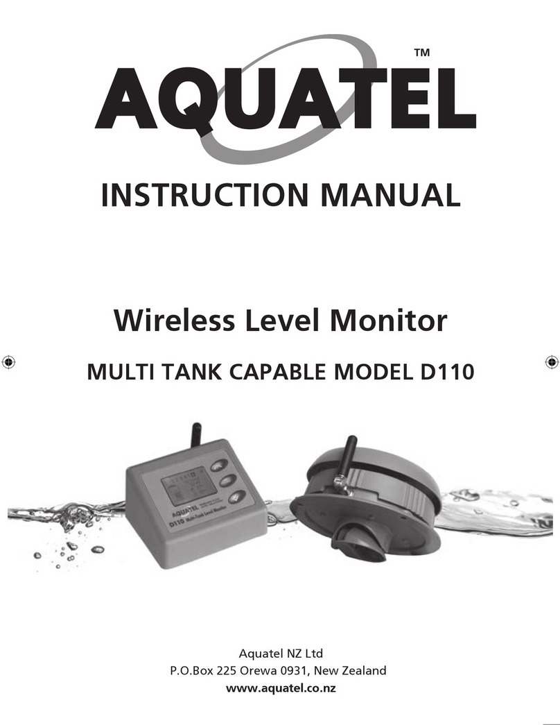 Aquatel D110 User manual