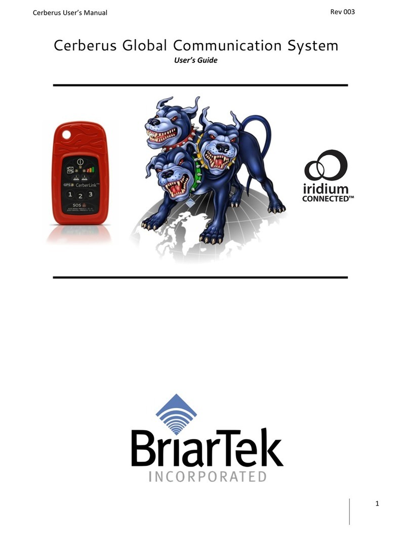 BriarTek Cerberus user guide
