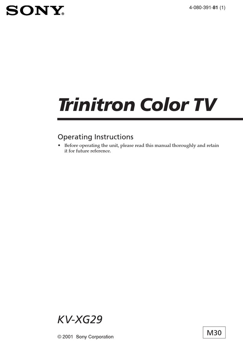 Sony KX-XG29 operating instructions