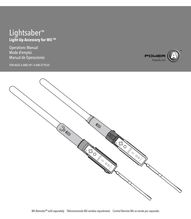 Power A lightsaber User manual Power A lightsaber User manual