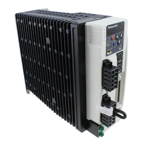 Panasonic Minas A4 Series User manual