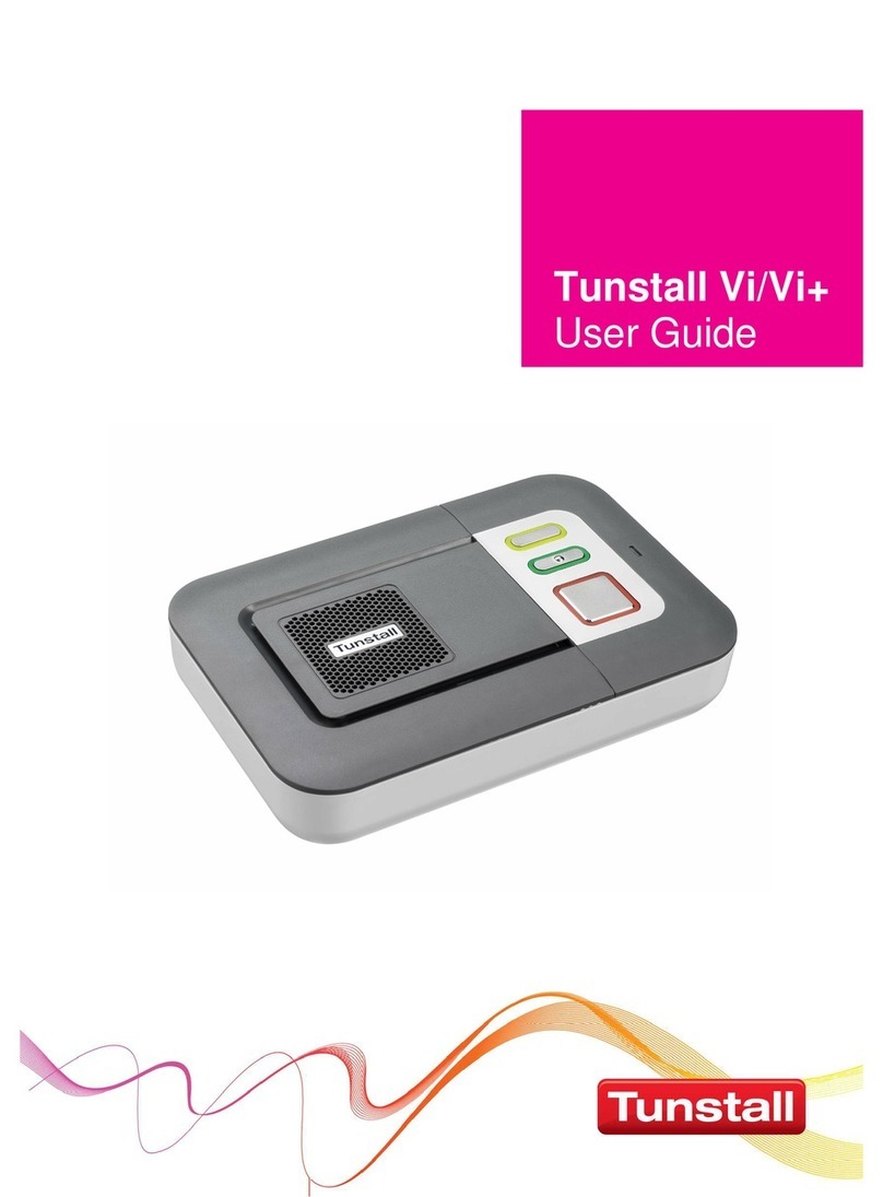 Tunstall Vi user guide Tunstall Vi user guide